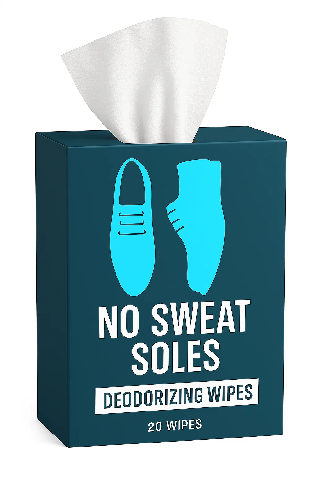 No Sweat Soles Deodorizing Wipes
